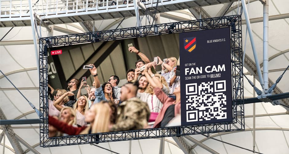 Big Screen Fan-Cams